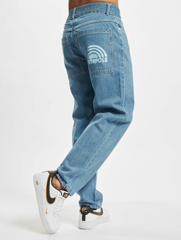 Spray Logo Denim Slim Fit-1