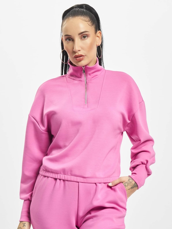 Scarlett L/S Cuff Half Zip-2