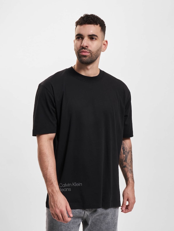 Calvin Klein Jeans Blurred Colored Address T-Shirt-0