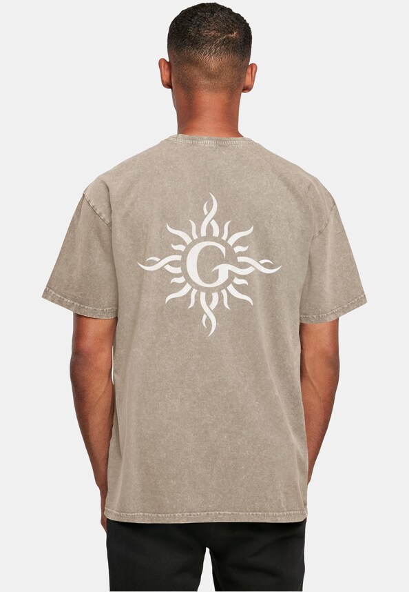 Godsmack - Lunar Phases Acid Washed Oversize-1