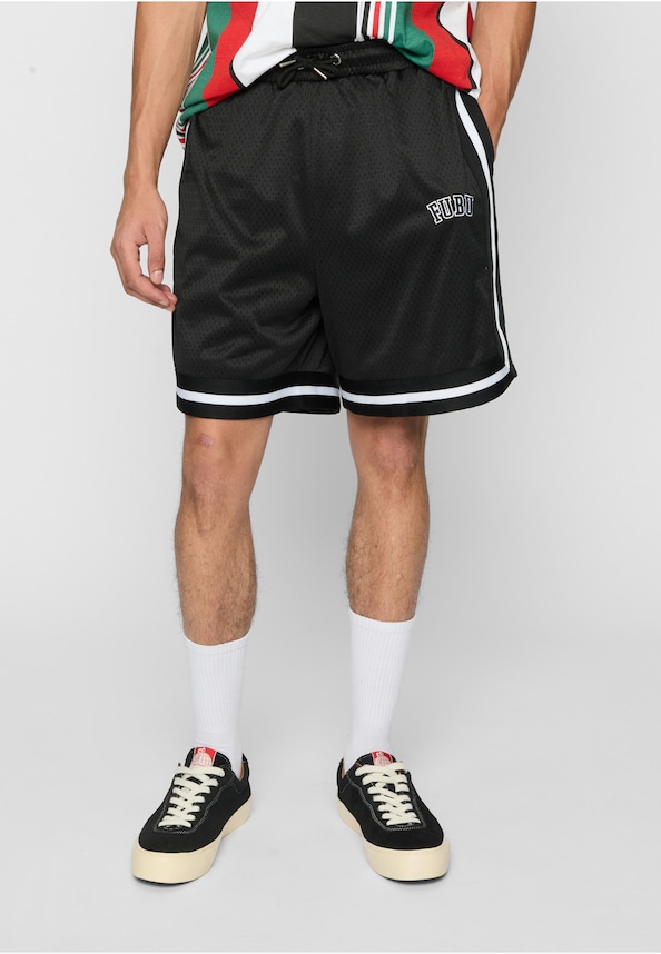 FM222-024-1 Fubu Corporate Mesh Shorts-0