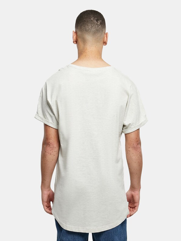 Long Shaped Turnup Tee-1