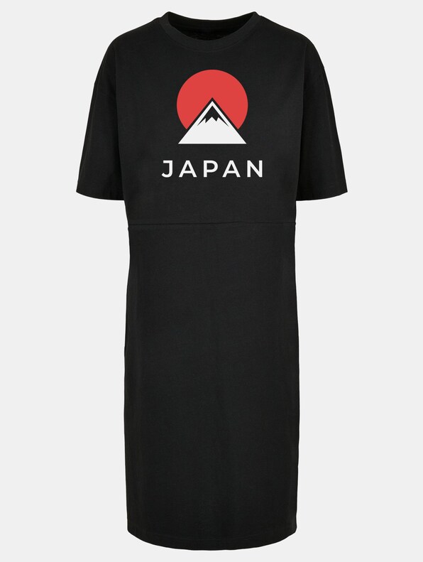 Ladies Japan X  Organic Oversized Slit Tee-2