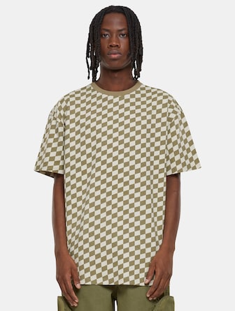 Urban Classics Oversized Check T-Shirts