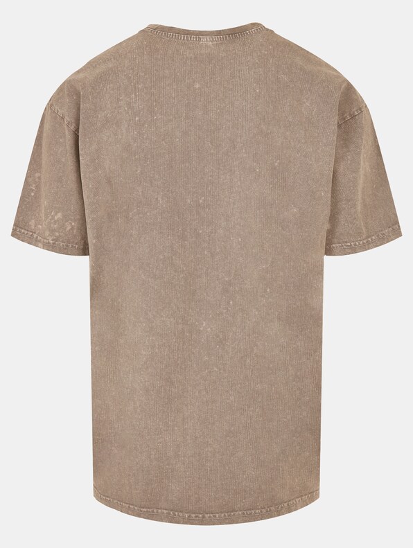 Avengers Infinity War - Logo Acid Washed Oversized-3