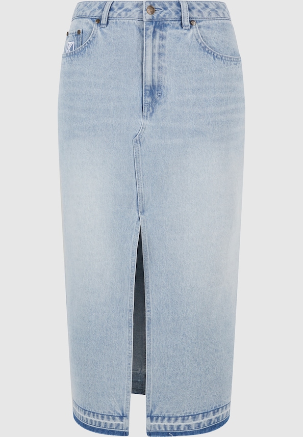 KW242-033-1 Karl Kani OG Long Denim Skirt-3