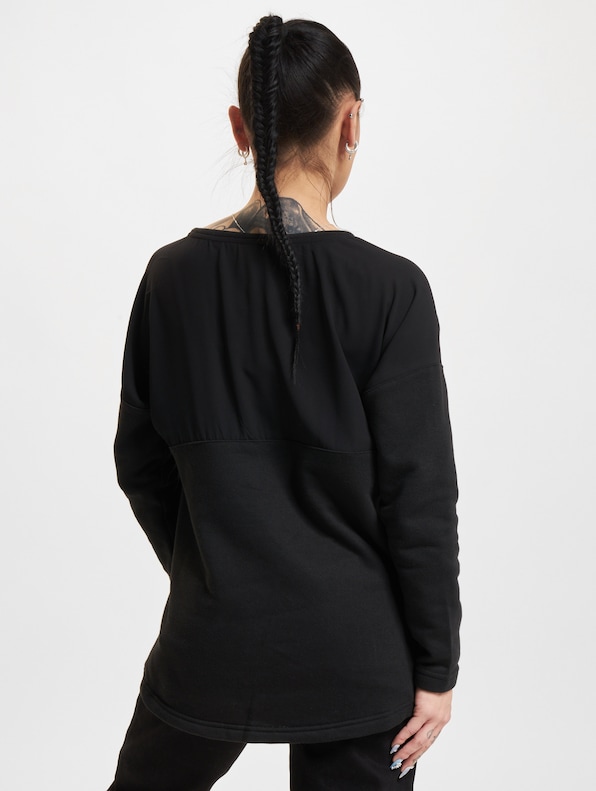 Urban Classics Ladies Oversize Chiffon Sweatshirt-1