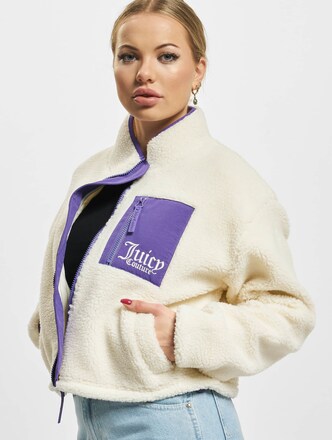 Juicy Couture Sherpa Fleece Lightweight Jacket