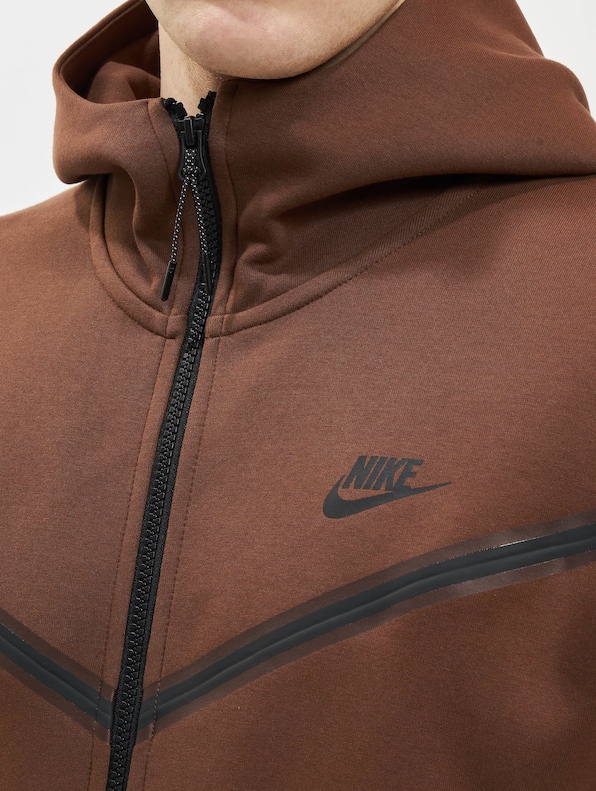 Nike Sportswear Tech Fleece Hooded Zip Hoody Cacao-3
