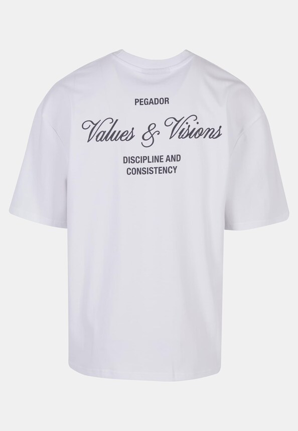 PEGADOR Bronson Oversized T-Shirts-1