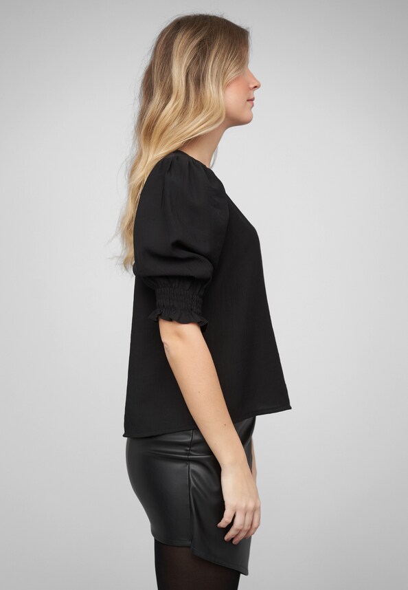 Blouse with 3/4 sleeves-3