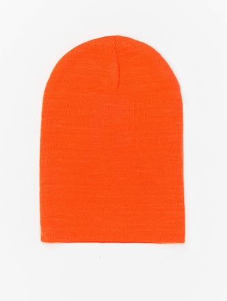 Masterdis Basic Flap Beanie Neon Orange Standard