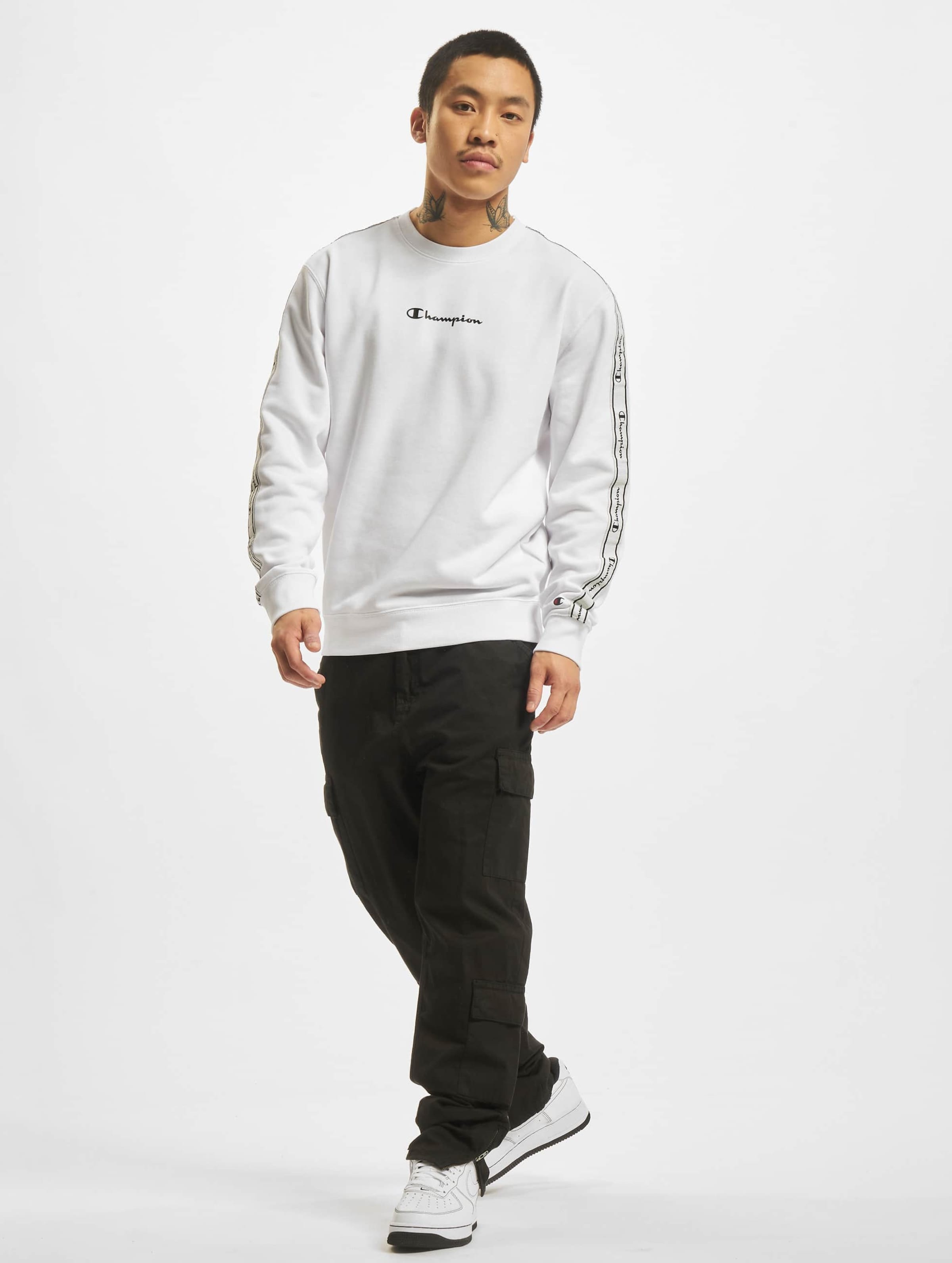 Champion tape best sale crew sweatshirt