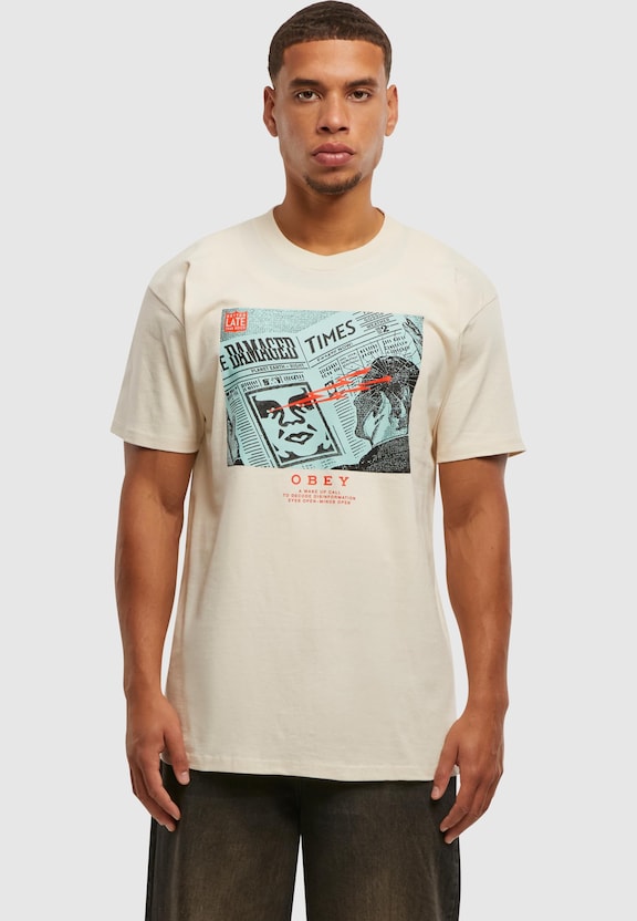 Obey Wake Up Call T-Shirt-2