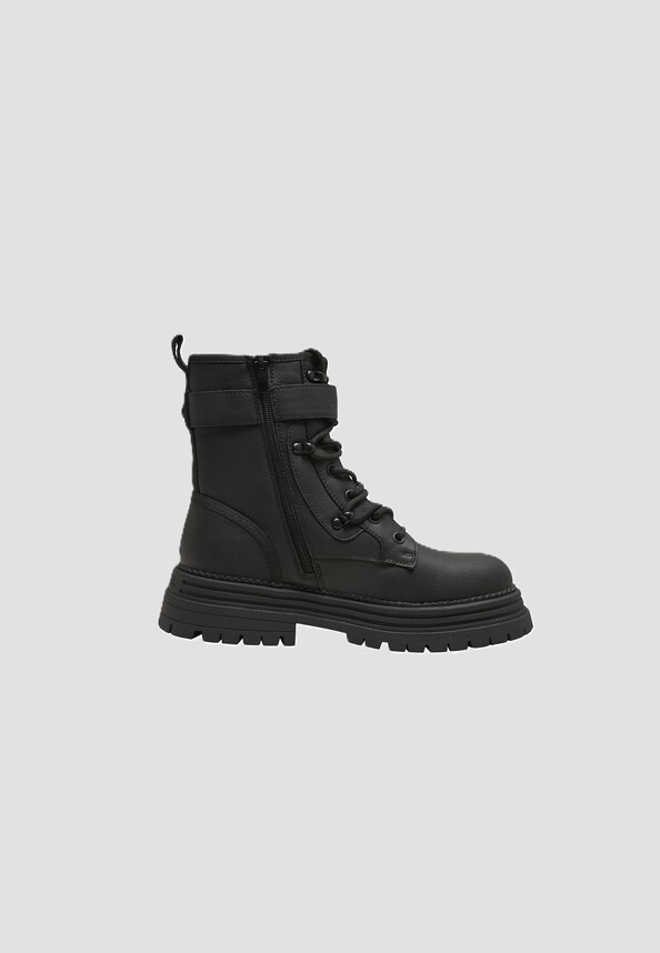 LENNOX LACE UP BIKER MID-3