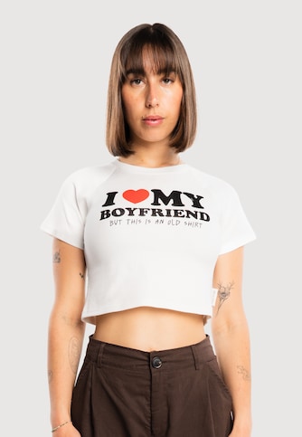 Love my Boyfriend Crop Top