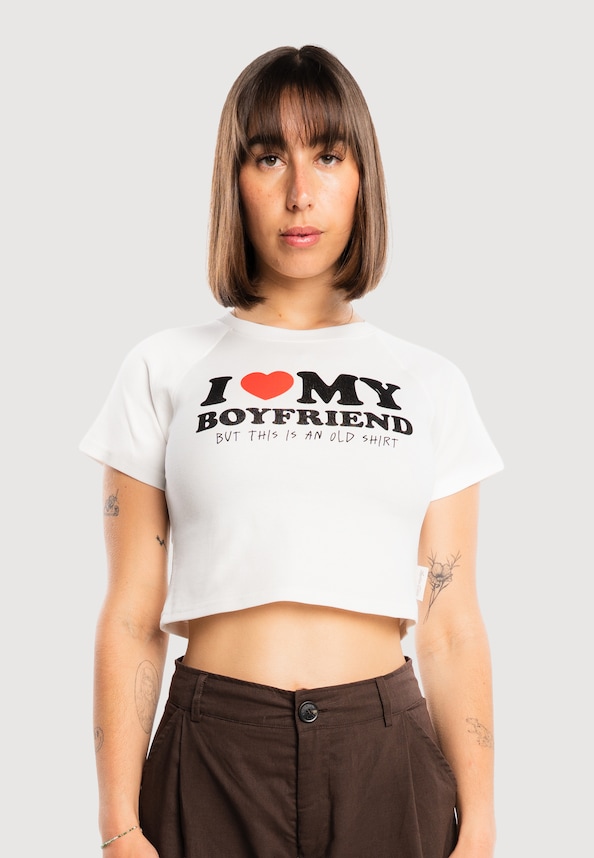 Love my Boyfriend Crop Top-0