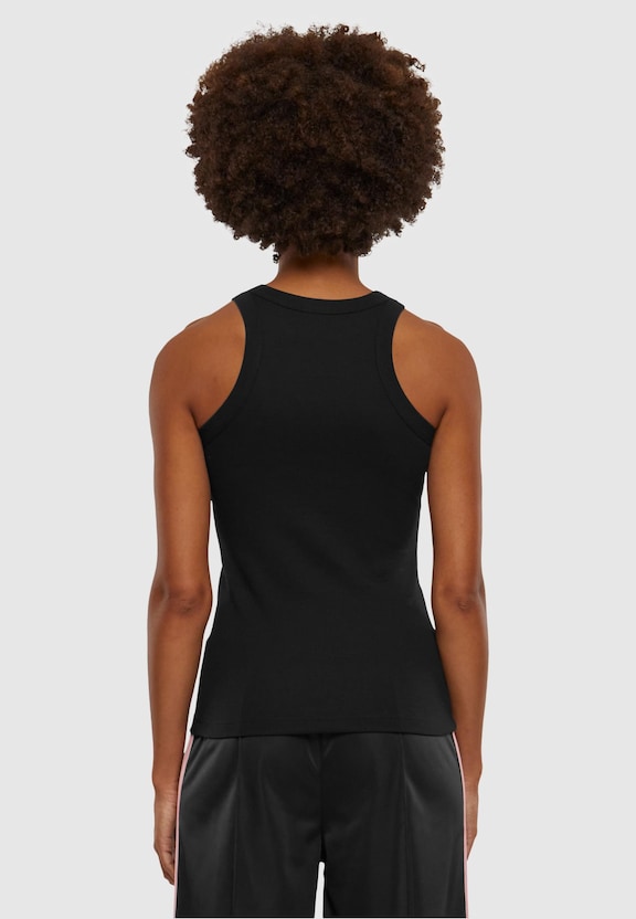 Ladies Racer Back Rib Top-1