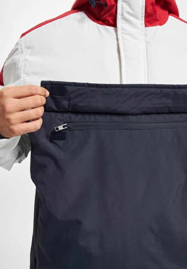 3-Tone Padded Pull Over Hooded-5