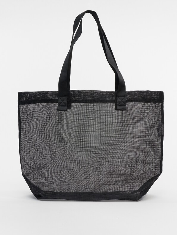 All Star Patch Print Mesh Tote-2