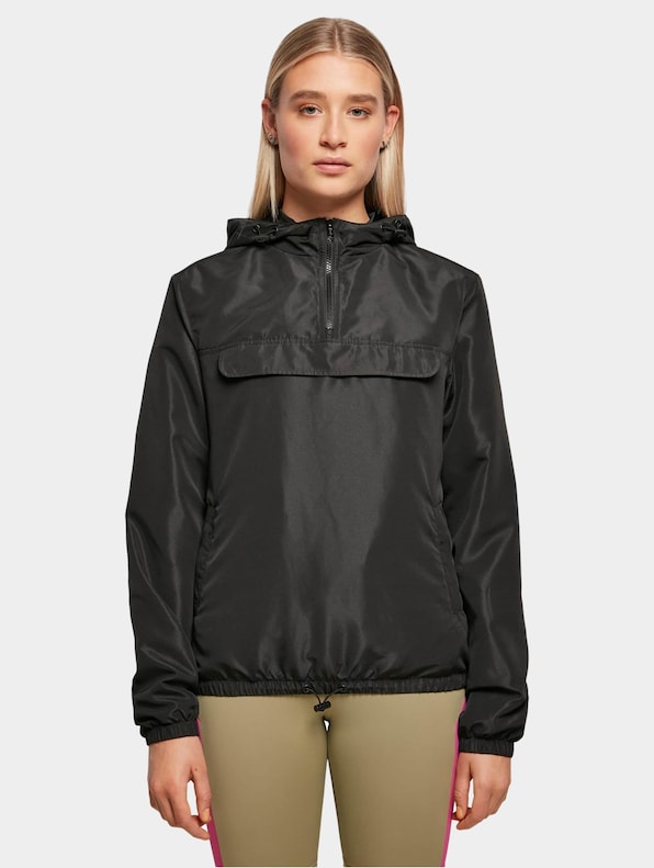 Ladies Recycled Basic Pull Over -3