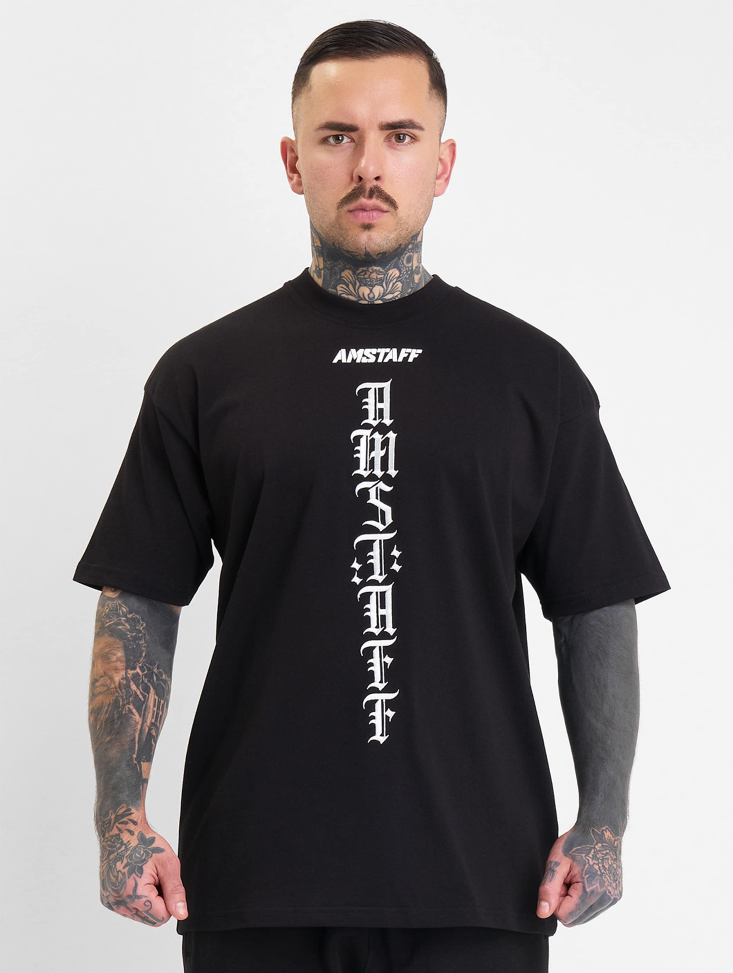 Amstaff Reskid T-Shirt Mannen op kleur zwart, Maat XXL