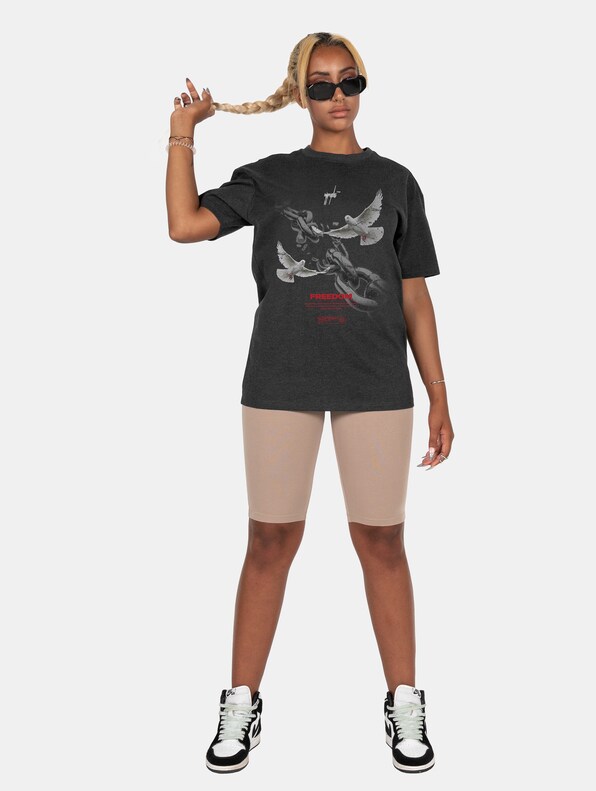 Ladies Freedom x Heavy Oversized Tee-2