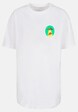 Mister Tee Ladies Ufo Pizza Oversized Boyfriend Tee-4