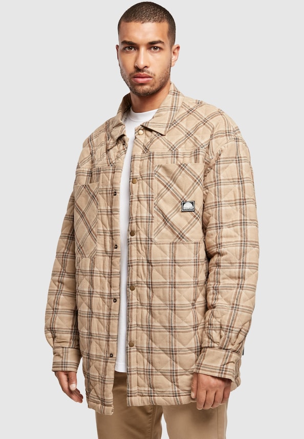 Flannel Quilted Shirt -0