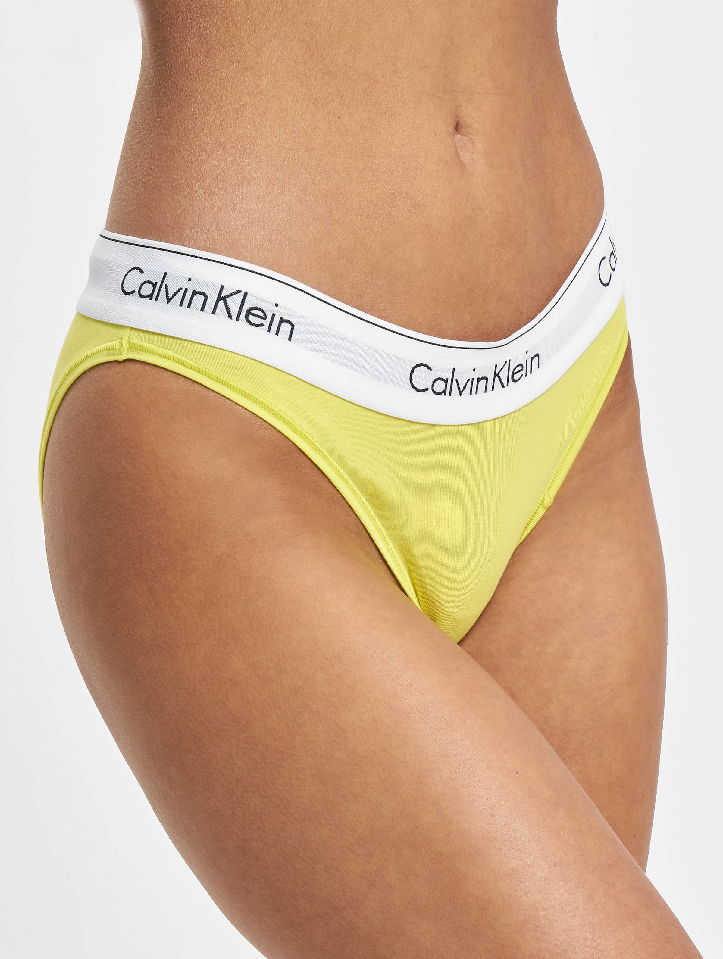 Yellow calvin klein 2024 underwear women's