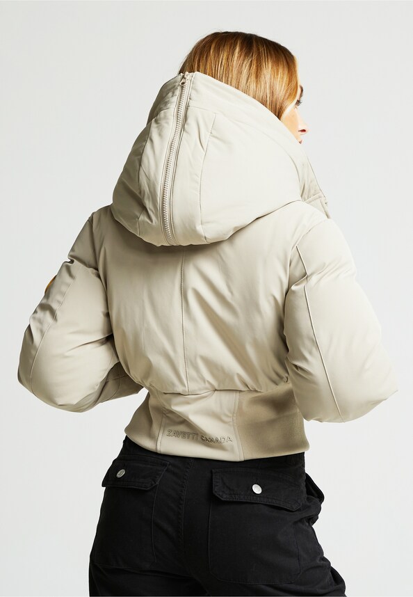 W OSSANI SPLIT HOOD CROP-3