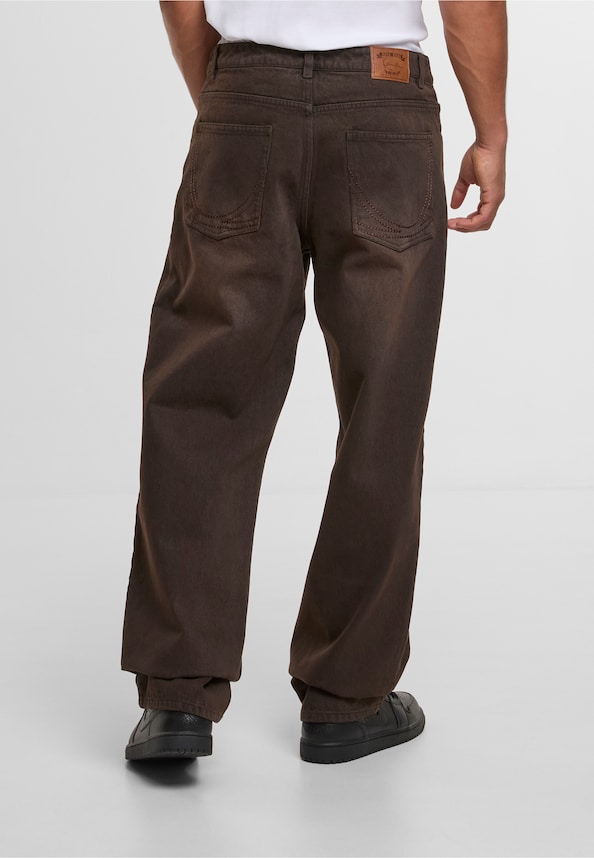 OG Brown Straight Leg Jeans-1