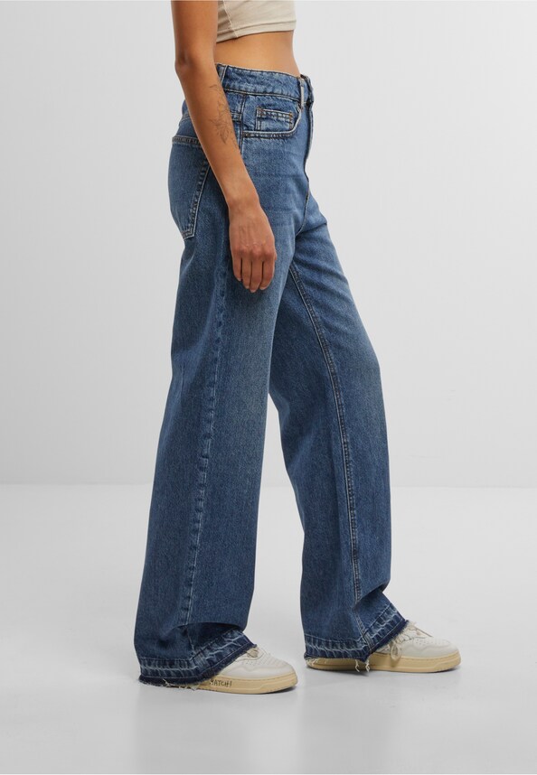 Vulna Open Hem Jeans-3