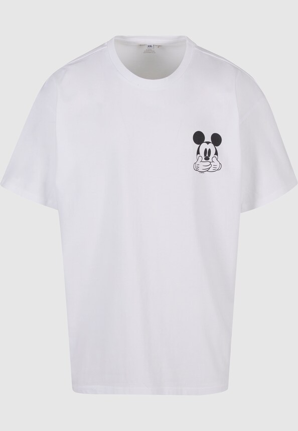 Disney Mickey Mouse Don’t Speak Pocket  Print -BLK with Heavy Oversize Tee-4