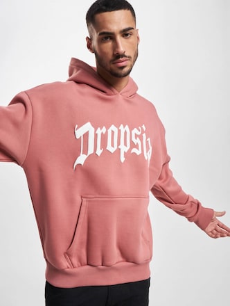 Dropsize Heavy Oversize Logo Desig Hoodie