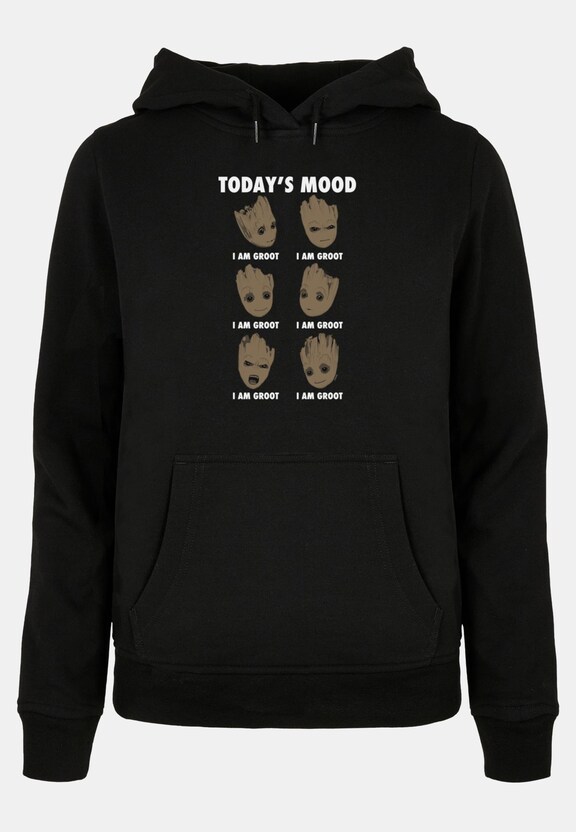 Ladies Guardians Of The Galaxy Vol 2 - Groot Todays Mood Basic Hoody-4