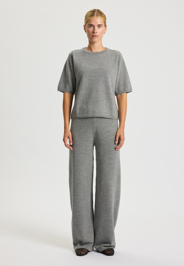 Wool Short Sleeve Keep Me-2