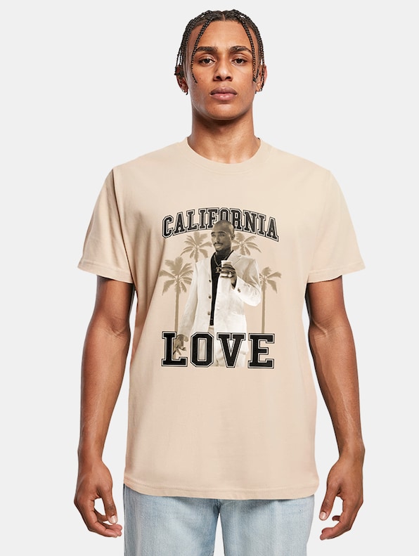  California Love Palm Trees Tee-0