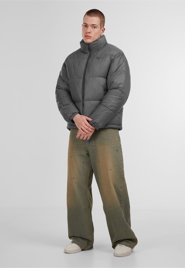 Small Signature Embossed Logo Puffer Jacket-2