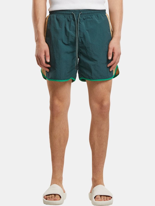 Retro Look Swim Shorts-2
