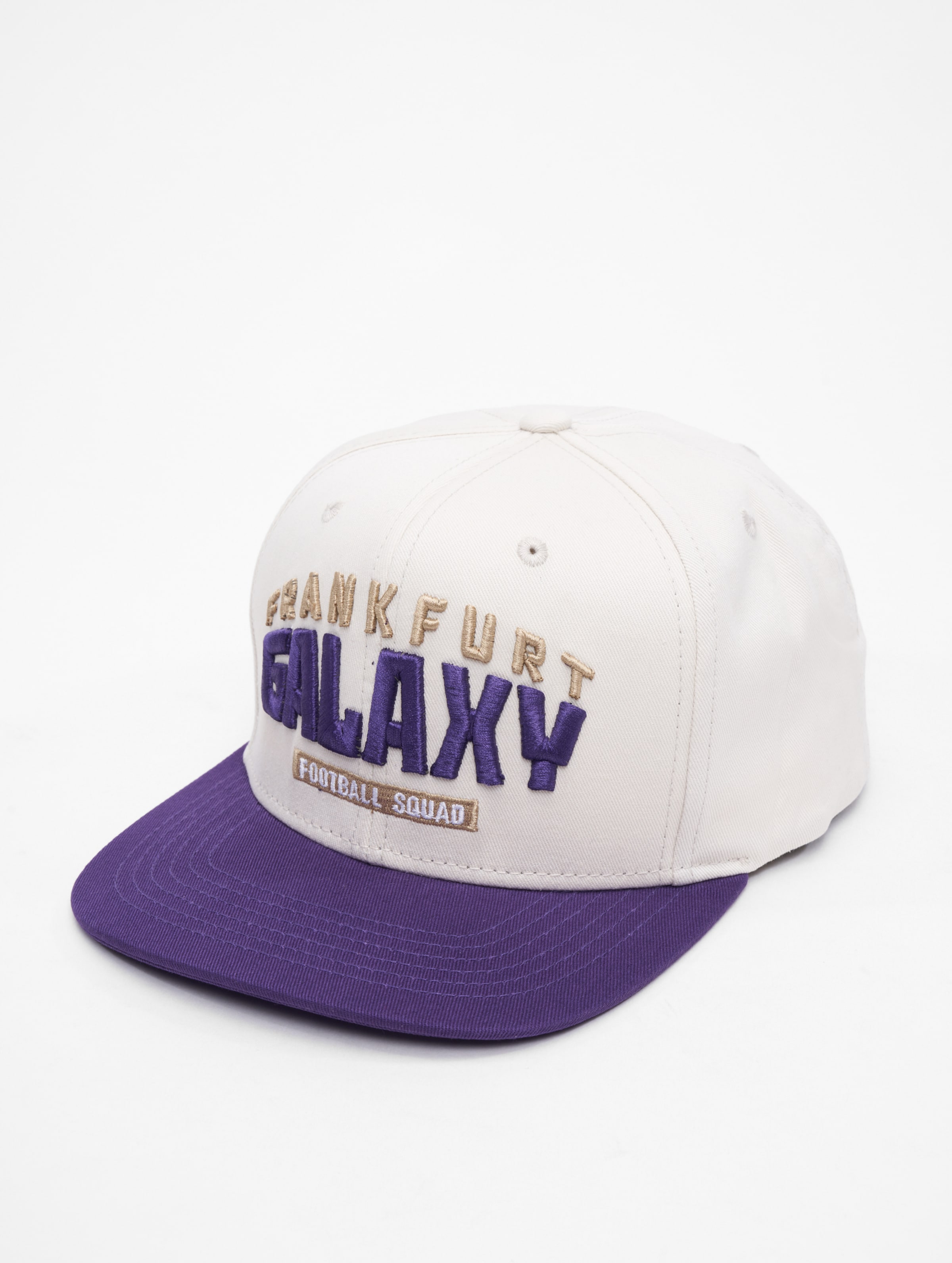 European League Of Football Frankfurt Galaxy Snapback Cap Unisex op kleur wit, Maat ADJUSTABLE