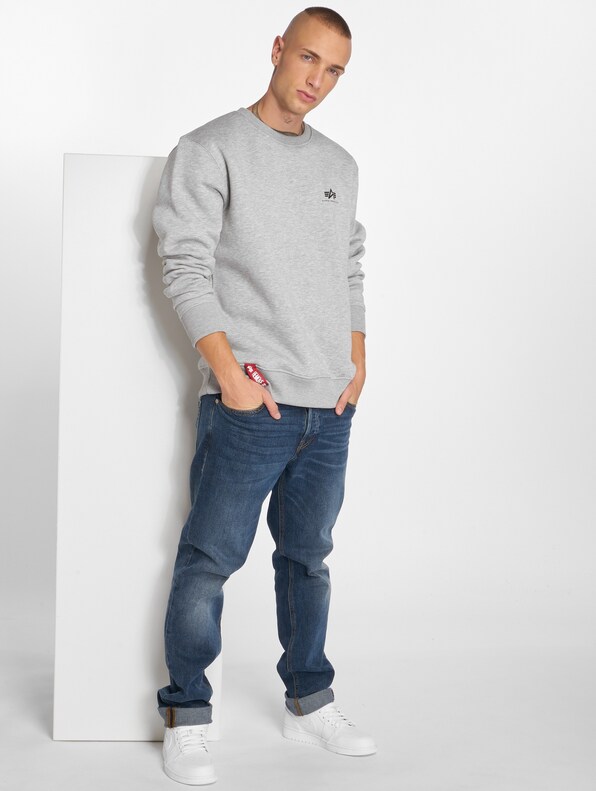 Alpha Industries Basic Small Logo Pullover-4