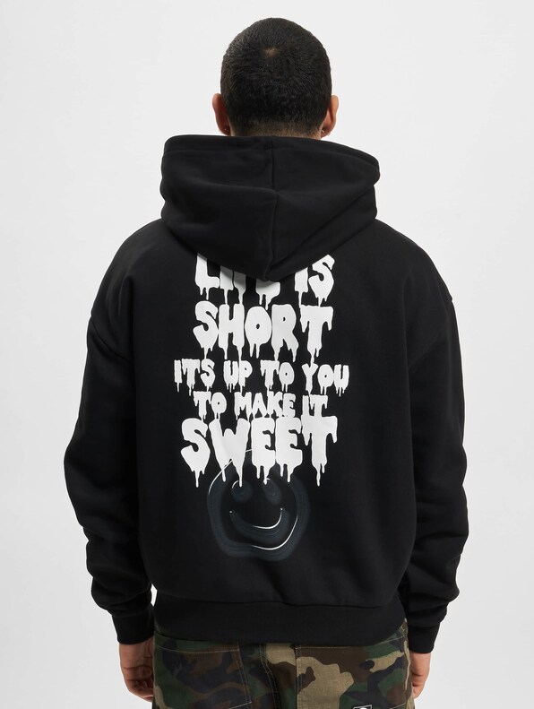 LY HOODY "LIFE IS SHORT"-1
