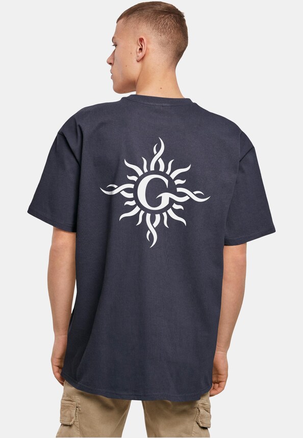 Godsmack - Lunar Phases Heavy Oversize Tee-1