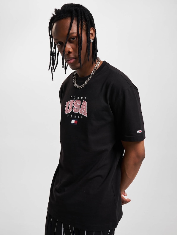 Tommy Jeans Clsc Modern Sport Usa T-Shirt-0