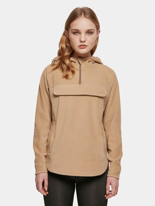 Ladies Polar Fleece Pull Over -4