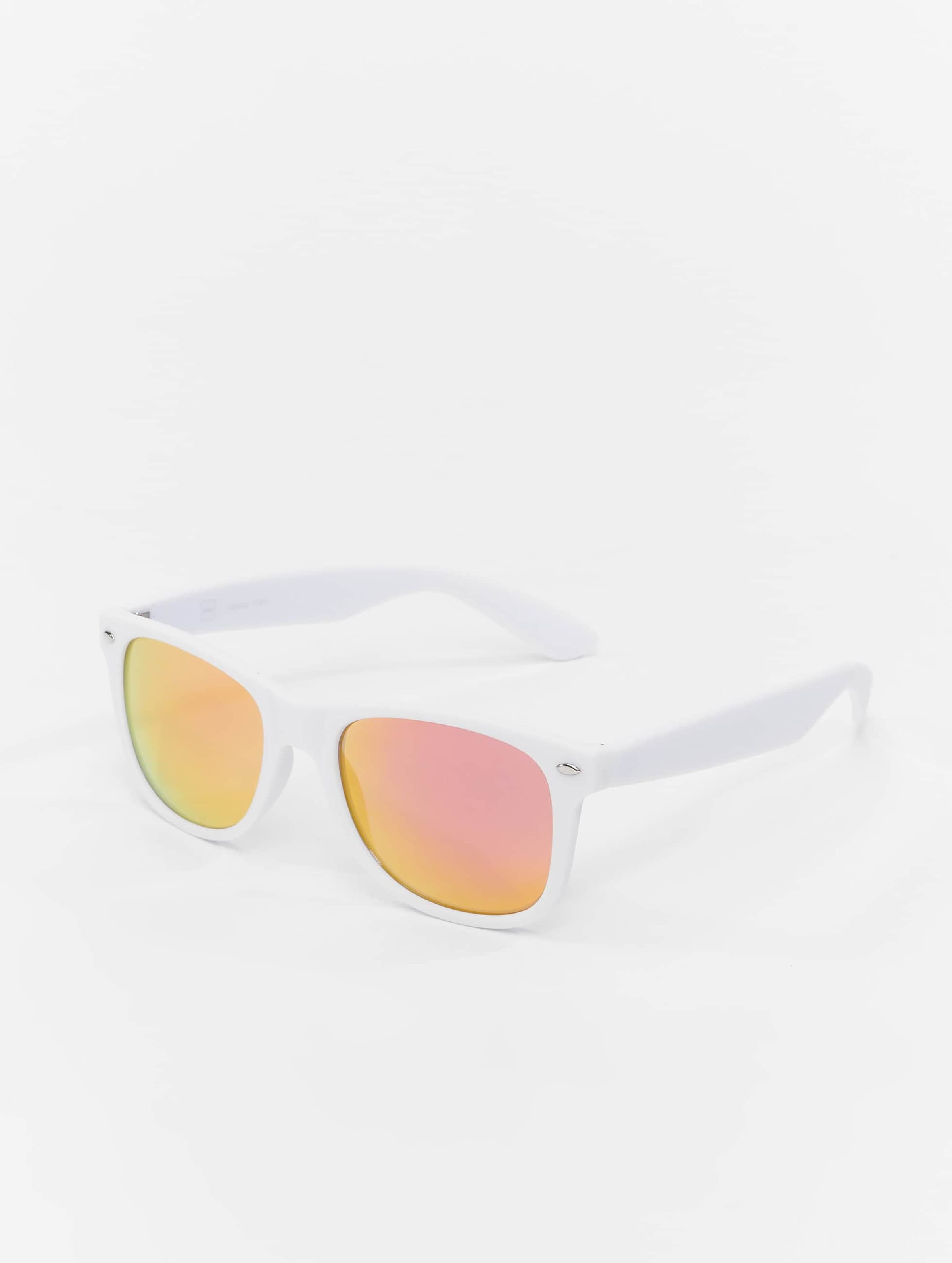 MSTRDS Sunglasses Likoma Mirror Vrouwen op kleur wit, Maat ONE_SIZE
