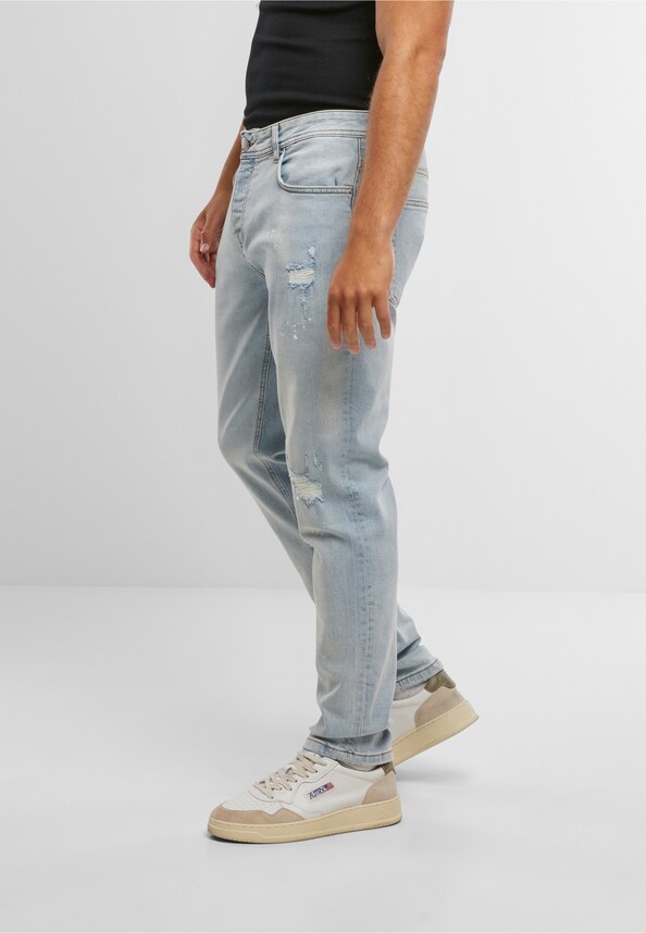 CARLOS DESTROYED SLIM FIT JEANS-2