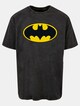 DC Originals - Batman Logo Acid Washed Oversized -0