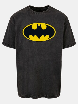 DC Originals - Batman Logo Acid Washed Oversized 